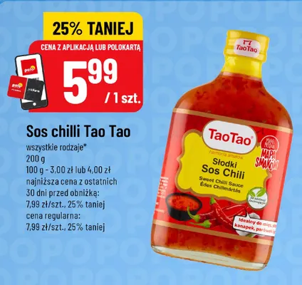 Sos chilli Tao promocja w POLOmarket