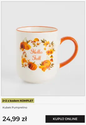 Kubek Pumprelino home & you promocja w home&you