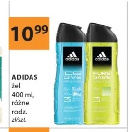 Żel pod prysznic Adidas promocja w Drogerie Laboo