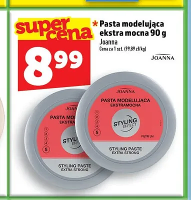 Pasta modelująca Joanna Styling Effect ekstra mocna promocja w TOPAZ