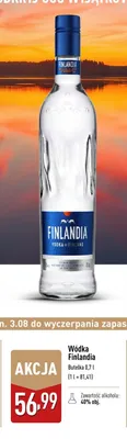 Wódka Finlandia promocja w Aldi