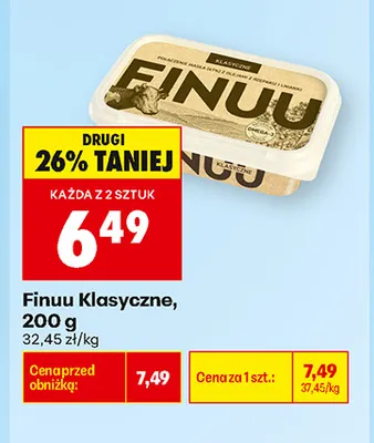 Finuu Klasyczne promocja w Biedronka