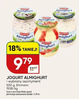 Jogurt Almighurt promocja w Chata Polska