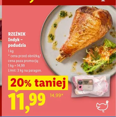 Indyk podudzia Rzeźnik promocja w Lidl