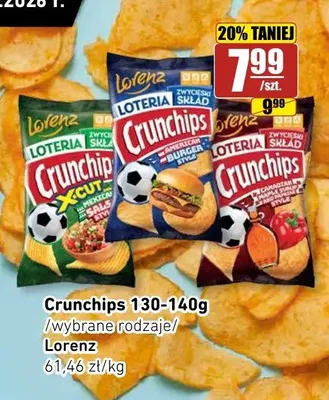 Chipsy Crunchips Canadian Maple Syrup Style promocja w API Market