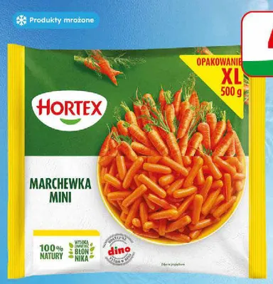 Marchewka mini Hortex promocja w Dino