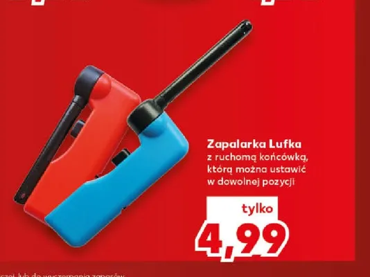 Zapalarka Lufka z ruchomą końcówką promocja w Kaufland