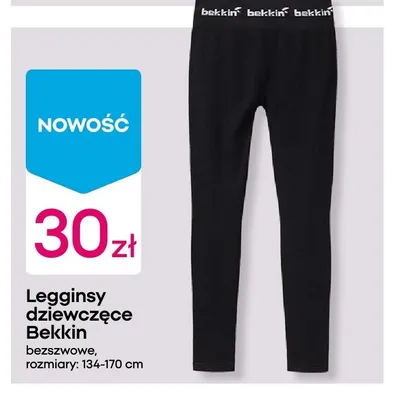 Legginsy dziewczęce Bekkin promocja w Pepco