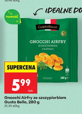 Gnocchi Airfry ze szczypiorkiem Gusto Bello promocja w Biedronka