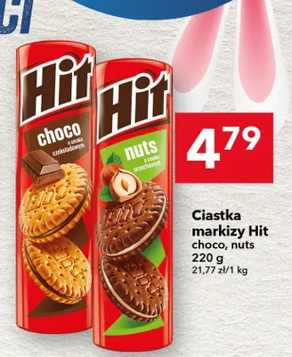 Ciastka nuts promocja w LEWIATAN