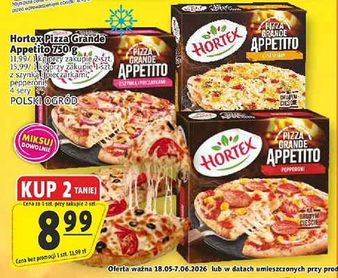 Hortex Pizza Grande Appetito promocja w Prim Market