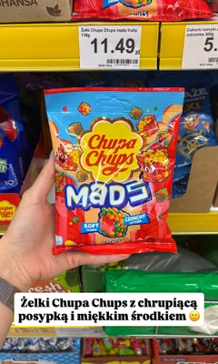 Żelki Chupa Chups Mads Fruits promocja w Dino