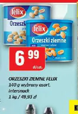 Orzeszki ziemne Felix promocja w Chorten