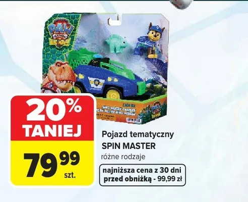 Pojazd tematyczny Psi Patrol Spin Master promocja w Carrefour Market