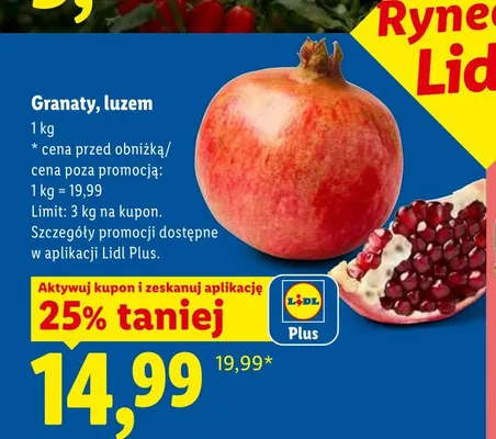 Granaty luzem promocja w Lidl