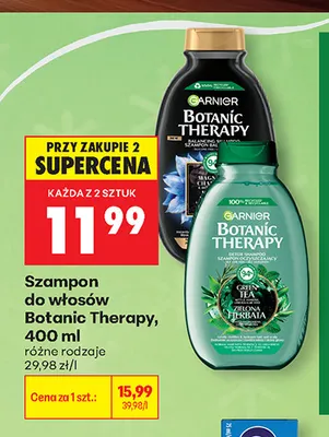 Szampon do włosów Botanic Therapy Garnier promocja w Biedronka