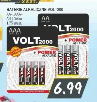 Baterie alkaliczne Volt200 AA promocja w Słoneczko