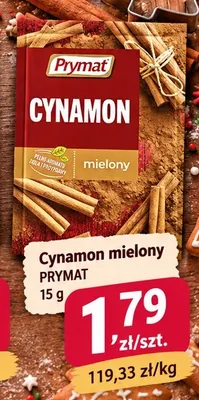 Cynamon mielony Prymat promocja w emma MARKET