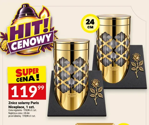 Znicz solarny Paris Niceplace promocja w Twój Market
