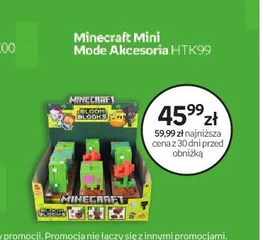 Mini Mode Akcesoria Minecraft HTK99 promocja w Dzień Dziecka
