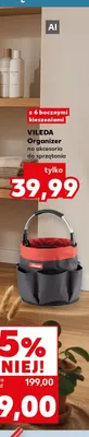 Organizer na akcesoria do sprzątania Vileda promocja w Kaufland