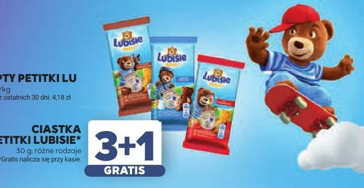 Ciastka Petitki Lubisie promocja w Stokrotka