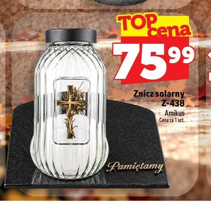 Znicz solarny Z-438 Amikus promocja w TOPAZ