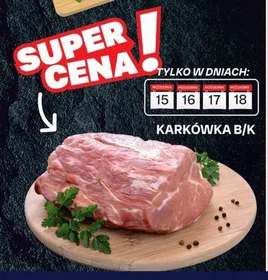 Karkówka b/k promocja w Chorten