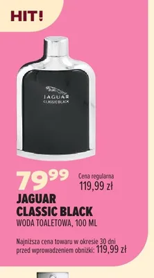 Woda toaletowa Jaguar Classic Black promocja w Drogerie Natura