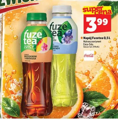 Napój Fuzetea borówka i lawenda promocja w TOPAZ