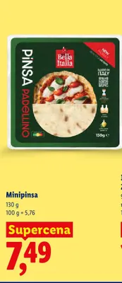 Minipinsa Bella Italia promocja w Lidl