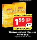 Makaron krajanka 2 jajeczna Arc-Pol promocja w Delfin