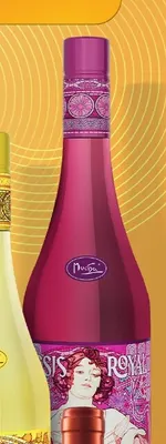 Wino musujące Mucha Cassis Royal promocja w Żabka