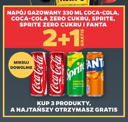 Napój gazowany Sprite promocja w Netto