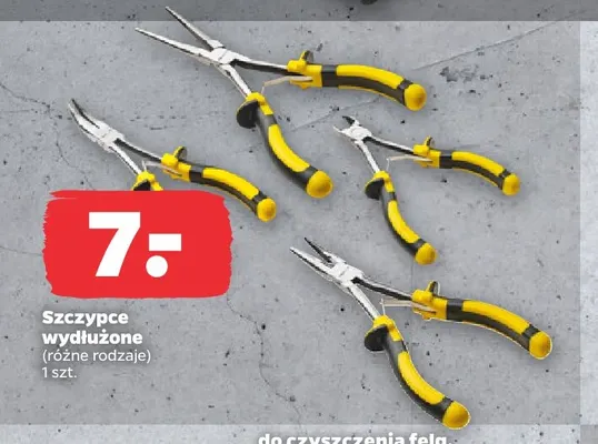 Szczypce wydłużone Techliner promocja w Netto