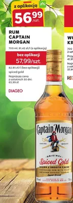 Rum spiced gold promocja w Stokrotka