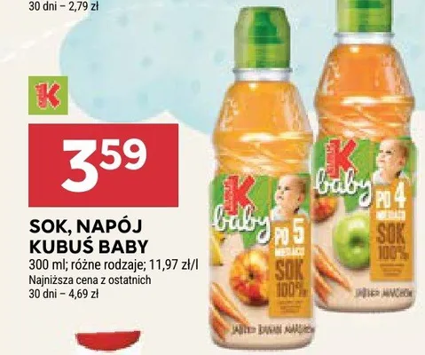 Sok, napój promocja w Stokrotka