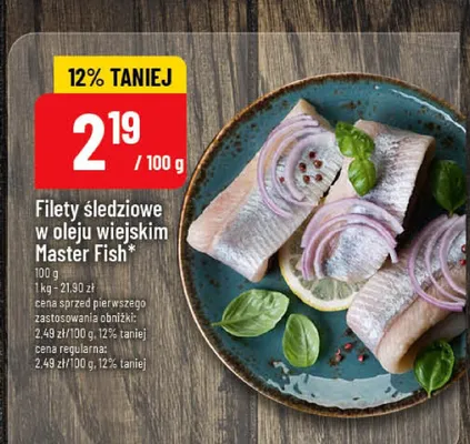 Filety śledziowe w oleju wiejskim promocja w POLOmarket