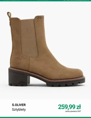 Sztyblety s.Oliver promocja w Deichmann