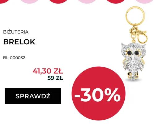 Brelok biżuteryjny Briju BL-000032 promocja w Briju
