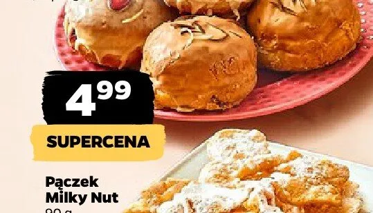 Pączek Milky Nut promocja w Netto