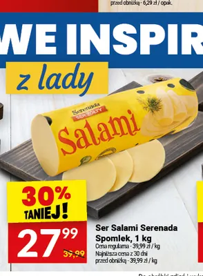 Ser Salami Serenada Spomlek promocja w Twój Market