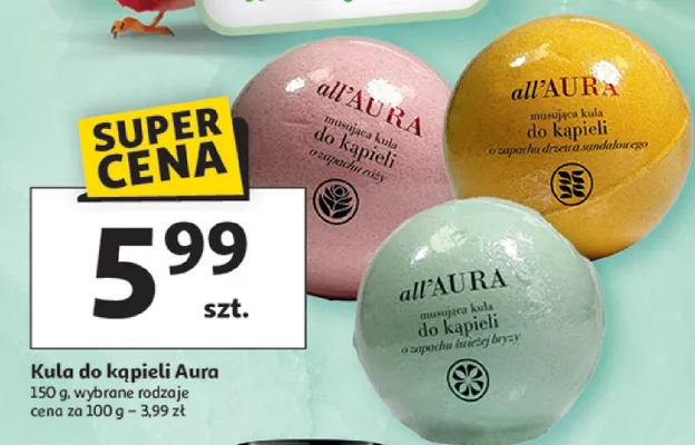Kula do kąpieli promocja w Auchan
