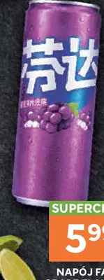 Napój gazowany Fanta Grape Flavour promocja w Stokrotka
