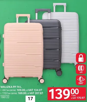 Walizka PP 74 L promocja w Selgros