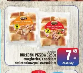 Bułeczki pizzowe Henglein margherita z serkiem śmietankowym i czosnkiem promocja w Tomi Markt