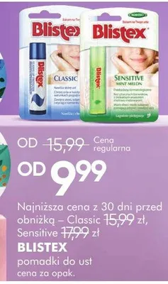 Pomadka do ust Blistex Classic promocja w Super-Pharm