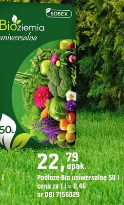 Podłoże Bio uniwersalne promocja w OBI