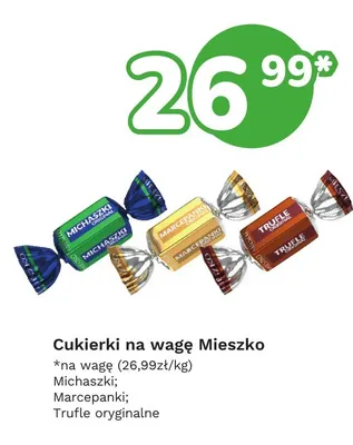 Cukierki na wagę Marcepanki Mieszko promocja w Limonka