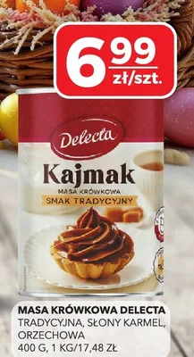 Masa krówkowa Kajmak tradycyjna, toffi orzechowa, smak karmelowy promocja w Top Market